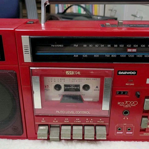 대우 카세트붐박스 레트로 RCS 7020