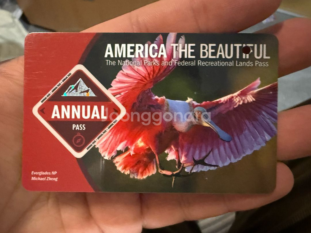 미국 국립공원 애뉴얼 패스--0