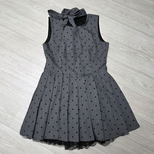 도트플레어원피스 쉬폰속치마