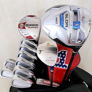 급매! 남성용 미즈노, 테일러메이드 골프채 풀세트!