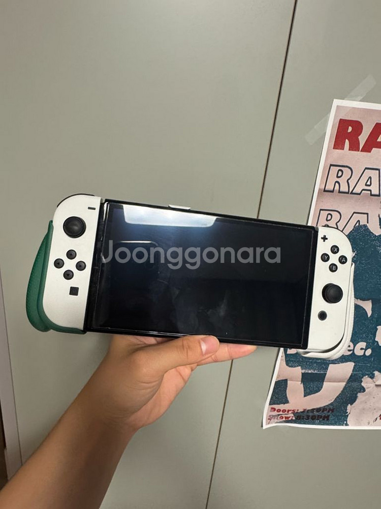 닌텐도 스위치 OLED 화이트 풀박 (S급)--1