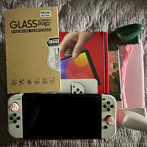 닌텐도 스위치 OLED 화이트 풀박 (S급)