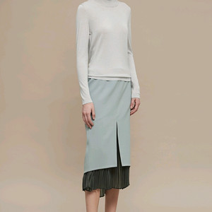 래트바이티 플리츠디테일 스커트 55사이즈