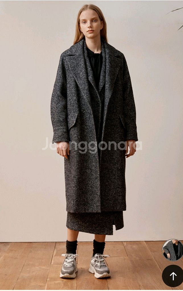 (새상품)누보텐 보카시 롱코트 프리사이즈--0