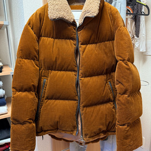 우영미 19fw 코듀로이 패딩 점퍼 (48사이즈)
