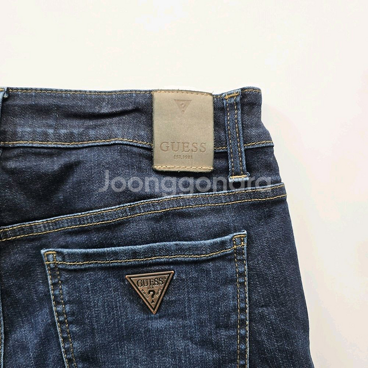 게스 청바지 슬림 스판 데님 사이즈31 R2789--4