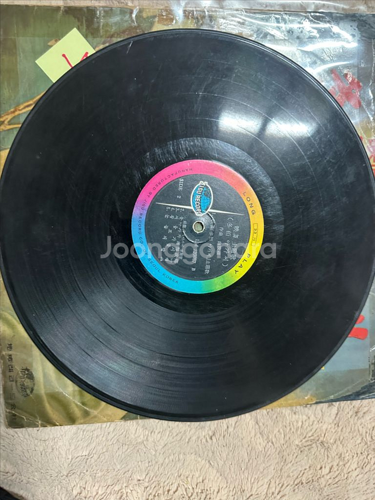 (초희귀반) 동백 아가씨/황포돛대 수록 1960년대 초반 오리지널 원반 LP 판매합니다(박물관급 초희귀반)--3