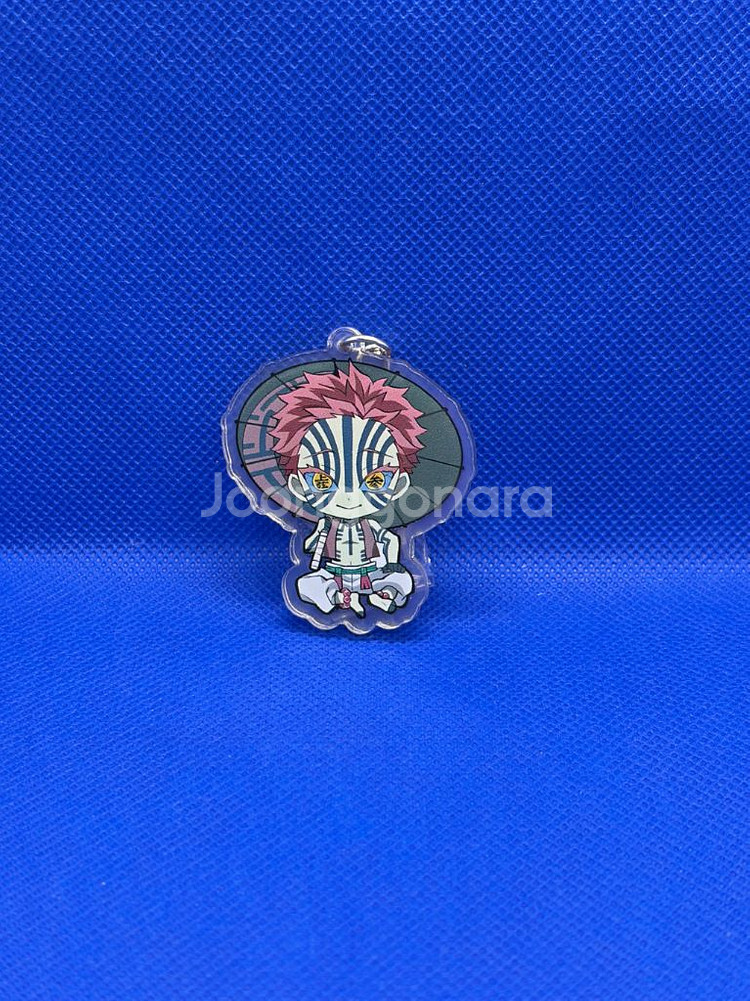 귀멸의칼날 아카자 아크릴 키링 새상품--0