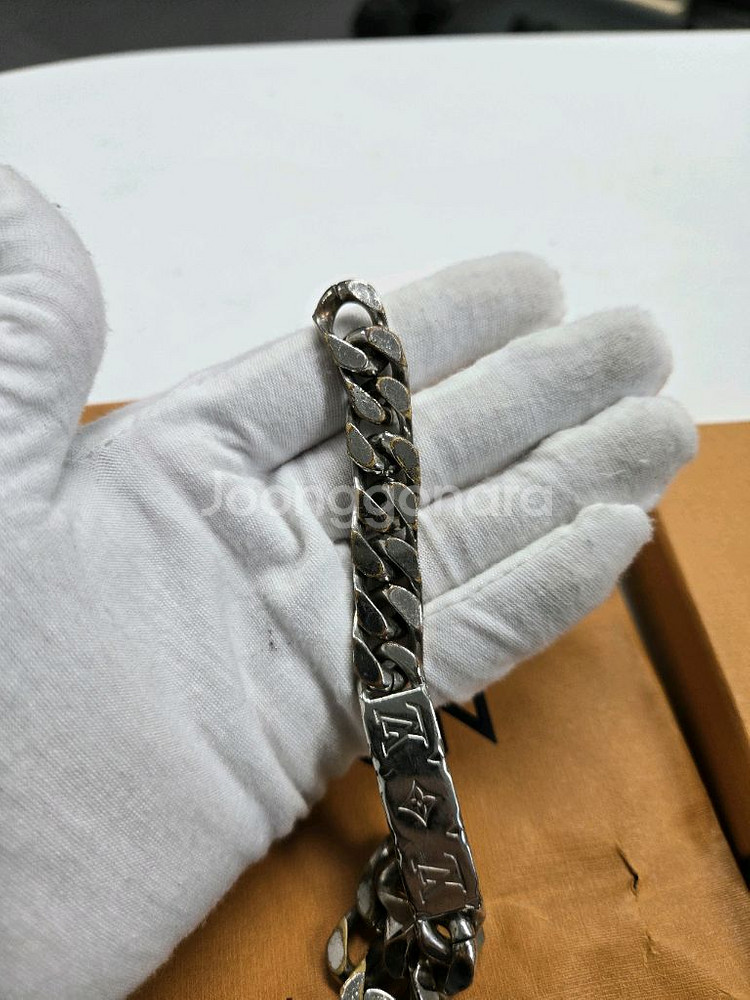 [정품]루이비통 체인 팔찌--2