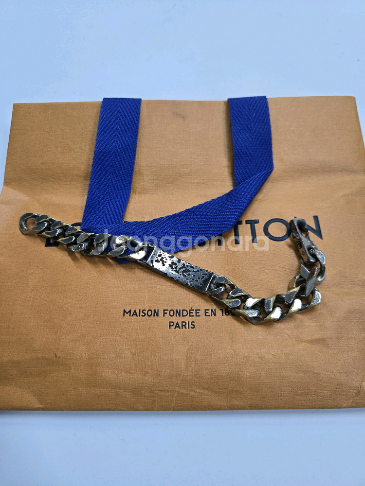 [정품]루이비통 체인 팔찌--3