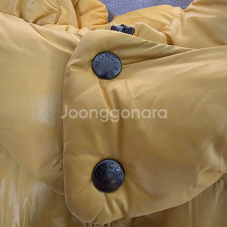 몽클레어 옐로우 패딩조끼 7사이즈 국내희소함--2