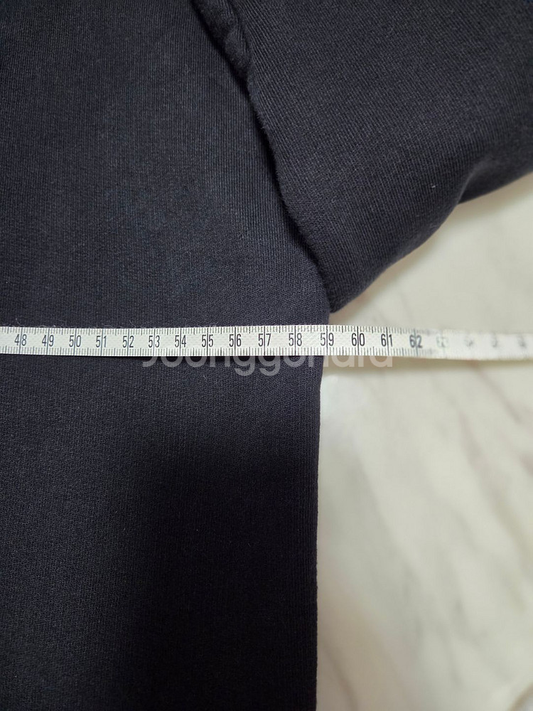 오프화이트 멀티 패치 오버핏 후드집업--7