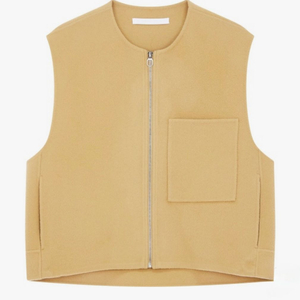 보브 원 포켓 울 집업