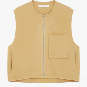 보브 원 포켓 울 집업