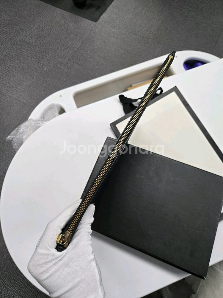 [A급컨디션]톰브라운 클러치백 라지--4