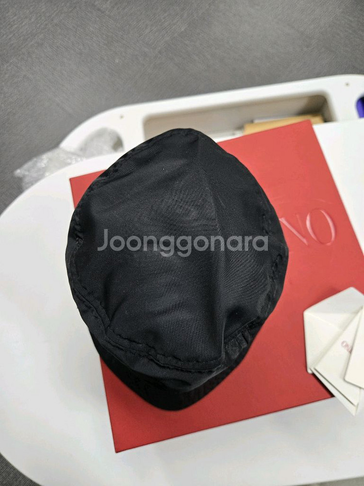 [A급컨디션]발렌티노 로고 버킷햇--4