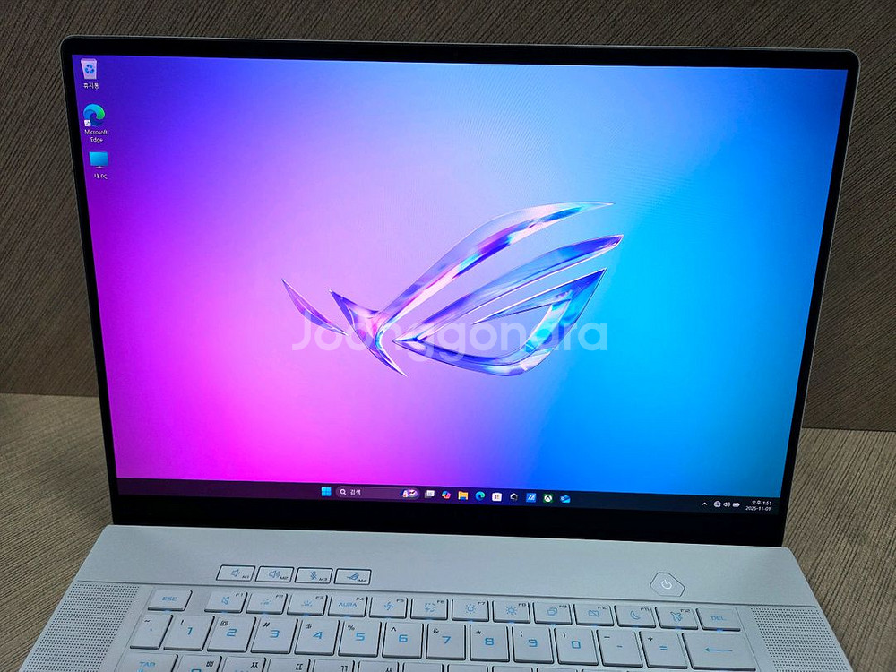 최고사양 노트북 RTX5090/Ultra 9 285H/64GB/M.2 2TB GU605CX-QR123W--1