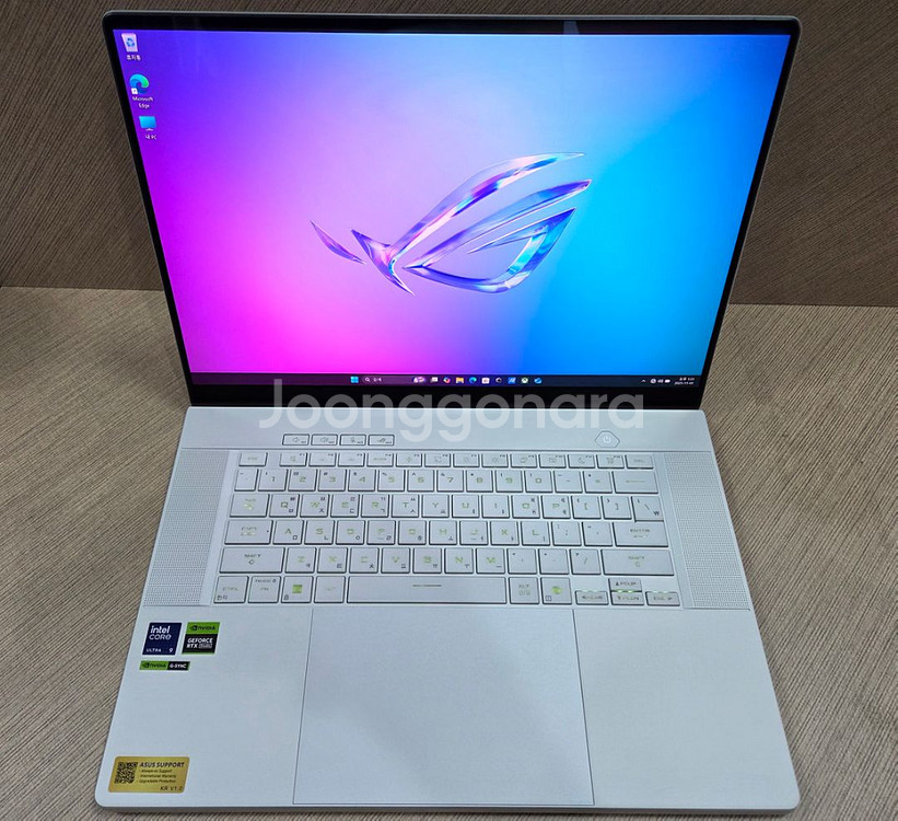 최고사양 노트북 RTX5090/Ultra 9 285H/64GB/M.2 2TB GU605CX-QR123W--0