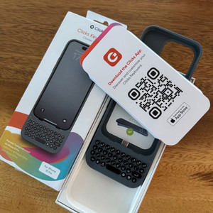 clicks 클릭스 아이폰 15 프로 키보드 케이스