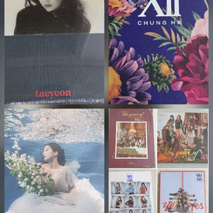 트와이스/권은비/태연/청하 앨범/한정포카