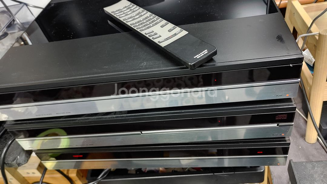 뱅앤올룹슨 베오마스터 6500 앰프.CD. 카세트 데크--3