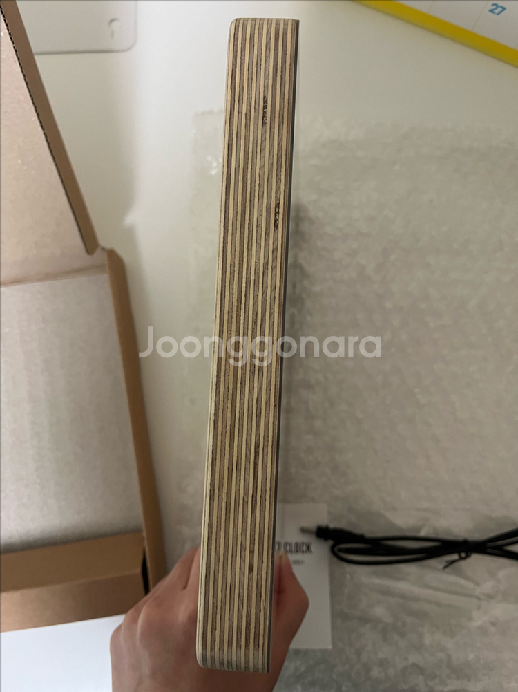 방탄소년단 아크릴 시계 (오늘 전시회 굿즈)--7