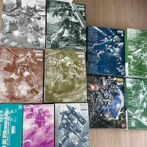 mg 1/100 유니콘 건담 시리즈 14종