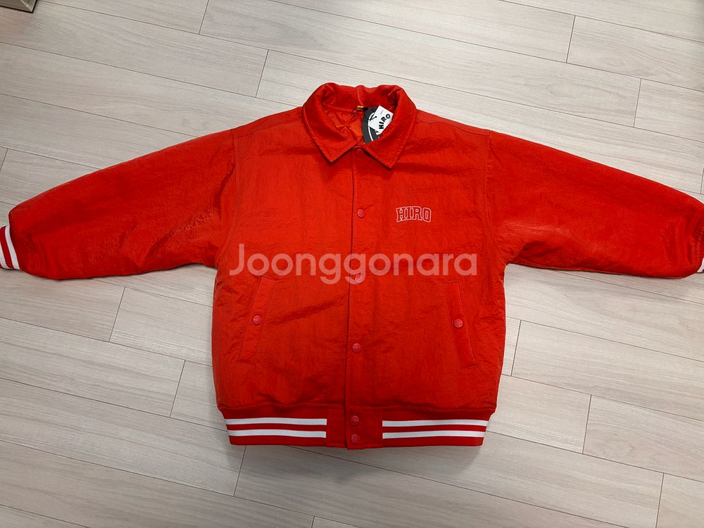 히로 블랭크 블루종 자켓 레드 140--0