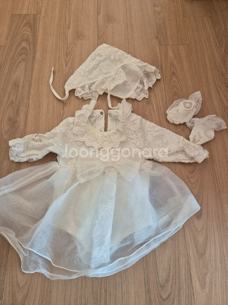 아기 백일 드레스--0