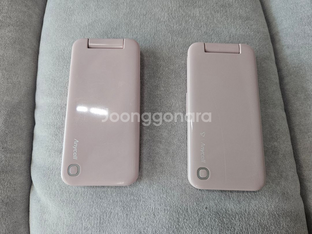 SKT KT 노리f2 A280 핑크 폴더폰 피처폰 A급--0