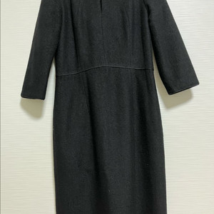 NAIN GIRL 블랙 모직 원피스 55