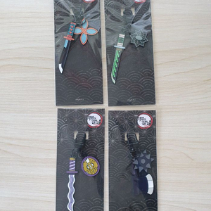 귀멸의칼날 일륜도 키링 시노부.사네미.이구로.교메이