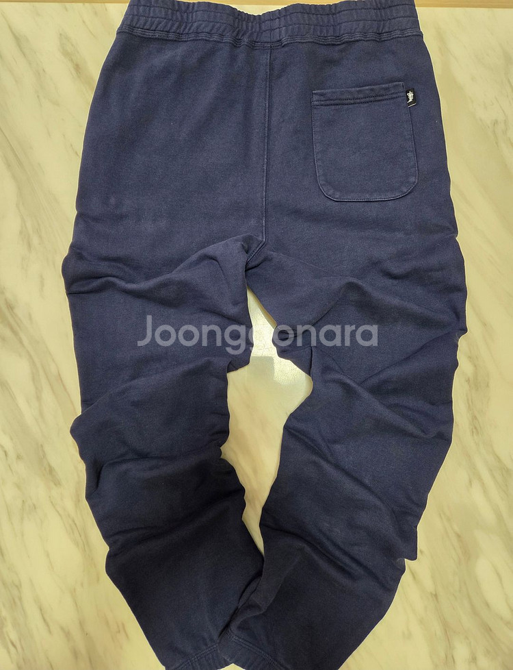 스투시 자수로고 스웻 조거팬츠--1