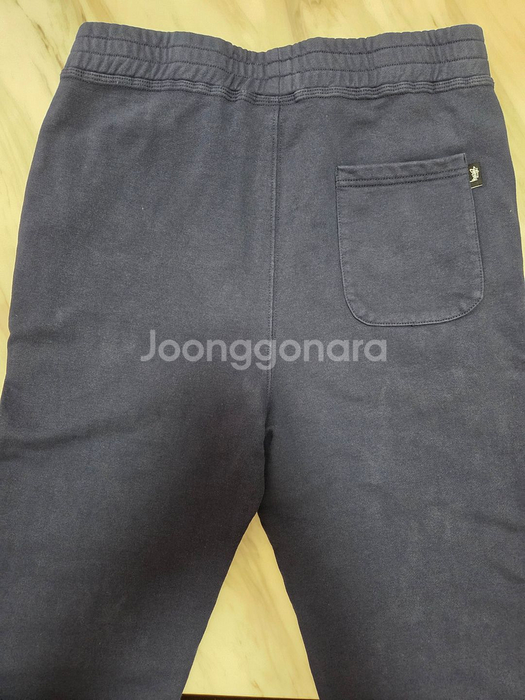 스투시 자수로고 스웻 조거팬츠--4