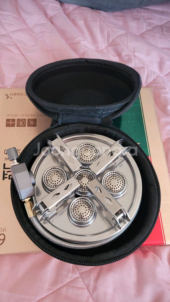 캠핑 버너 고급형 중형 5구 가스 버너 (새상품)--3