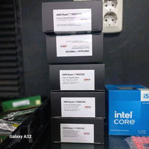 AMD CPU 7800X3D 인텔 i5 CPU 세트