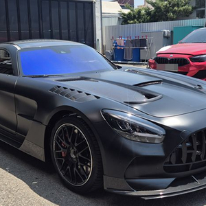 Amg gt 블랙시리즈 룩 드라이카본 본넷 후드