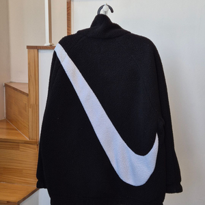 나이키 스우시 후리스 자켓 양면 (방수 겸용)