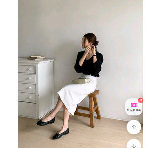 에드모어 msk498 벨트세트 코튼 롱 스커트