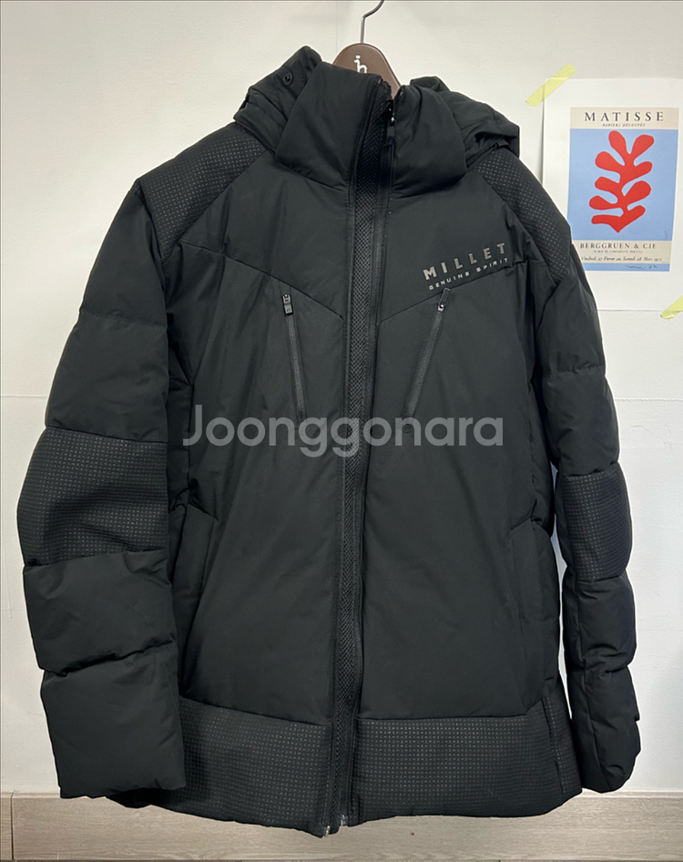 밀레 다운 패딩 점퍼 105--0