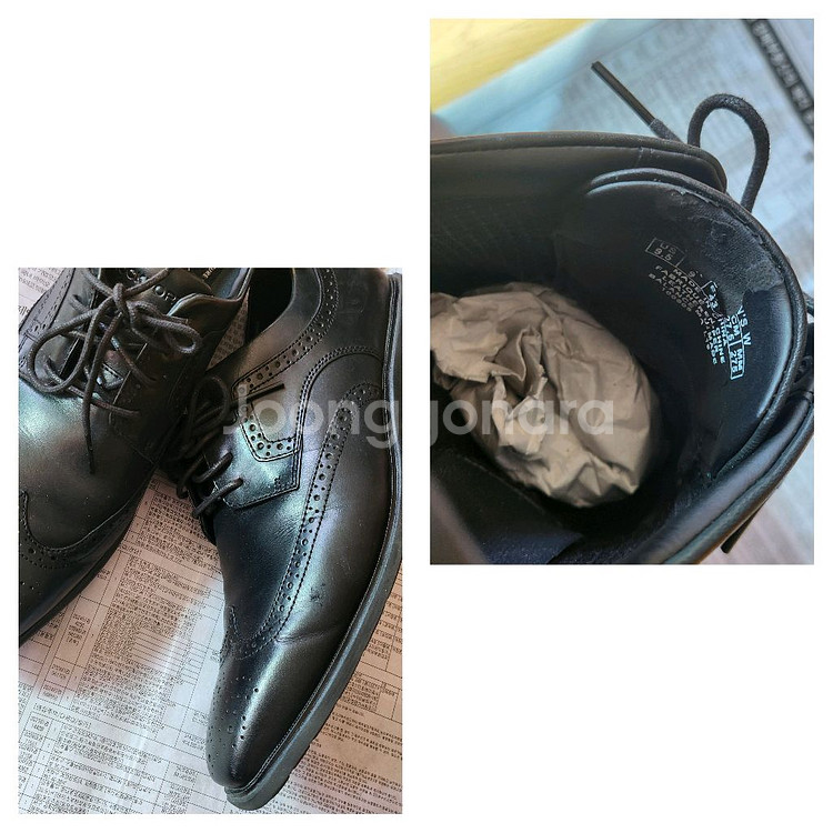 락포트275/정장화/컴포트화/블랙가죽신사화--8