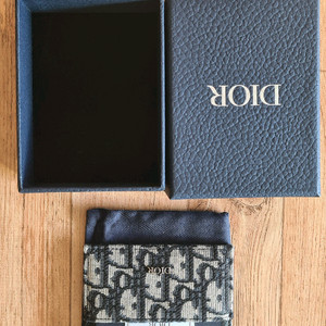 디올 오블리크 카드지갑