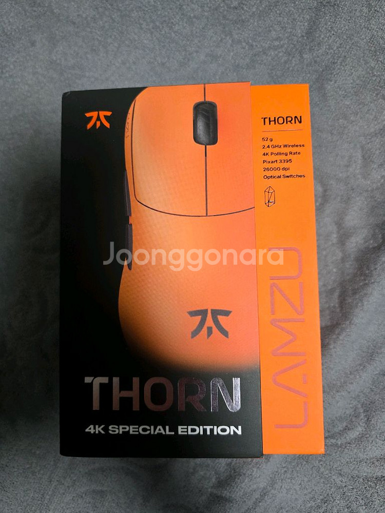 람주 쏜 프나틱 에디션 4K 마우스 팝니다--0