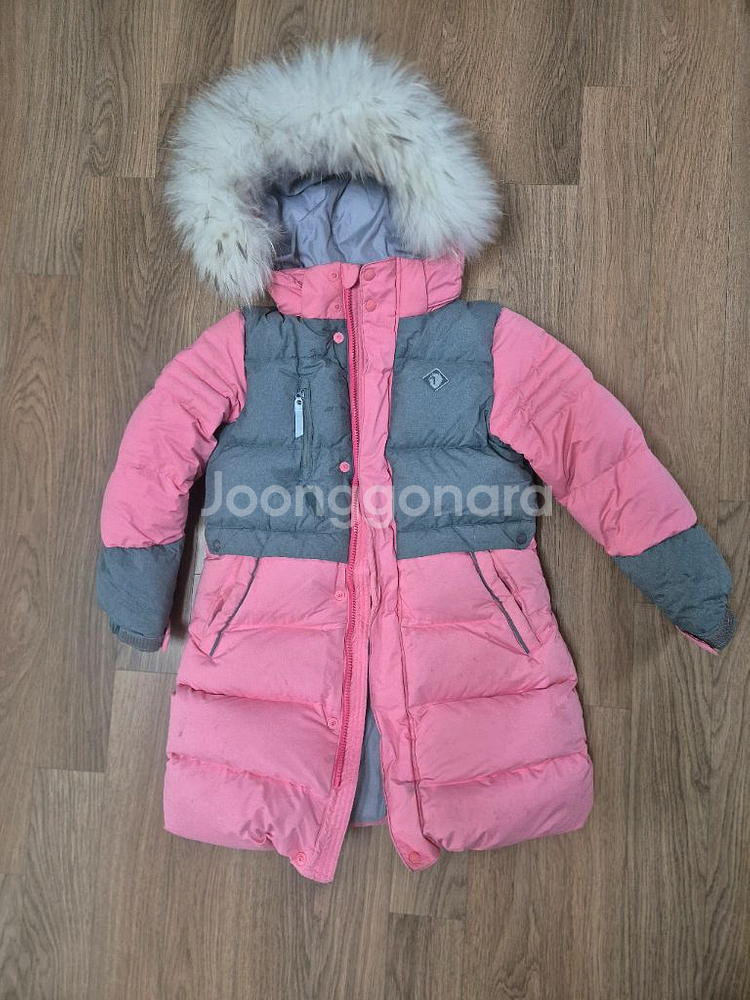 여아 145 블랙야크 덕다운 롱패딩. 택포 3만--0