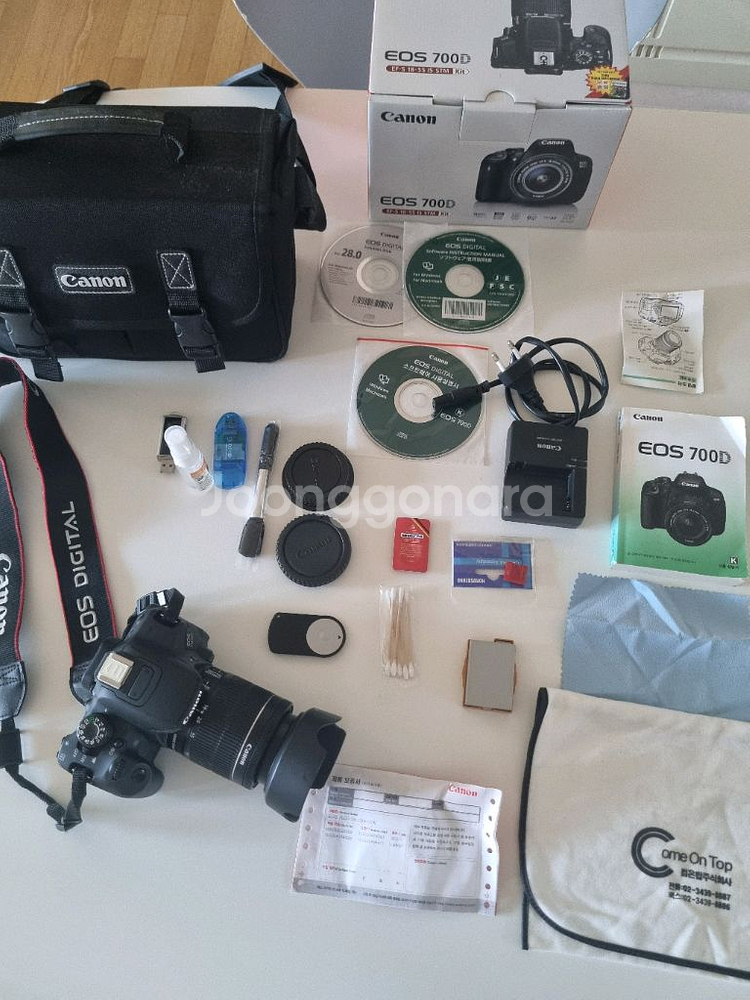 캐논 EOS 700D+18-55+(추가 50mm) 풀셋--0
