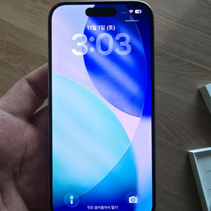 아이폰15프로128 화이트티타늄 91%