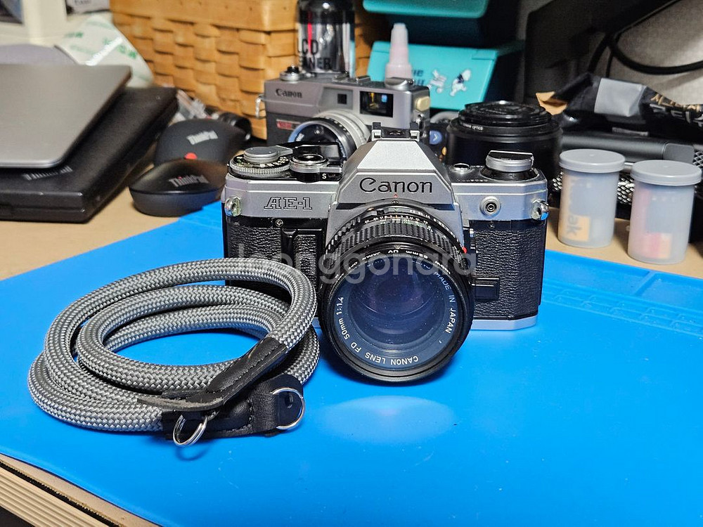 캐논 AE-1 + nFD 50mm f1.4--0