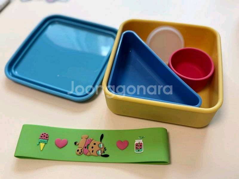 산리오 레고트 런치박스 스퀘어 도시락, 산리오, 태--1