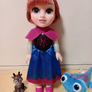 (택포)디즈니 겨울왕국 안나 베이비돌/ 베돌/ 빈티지인형