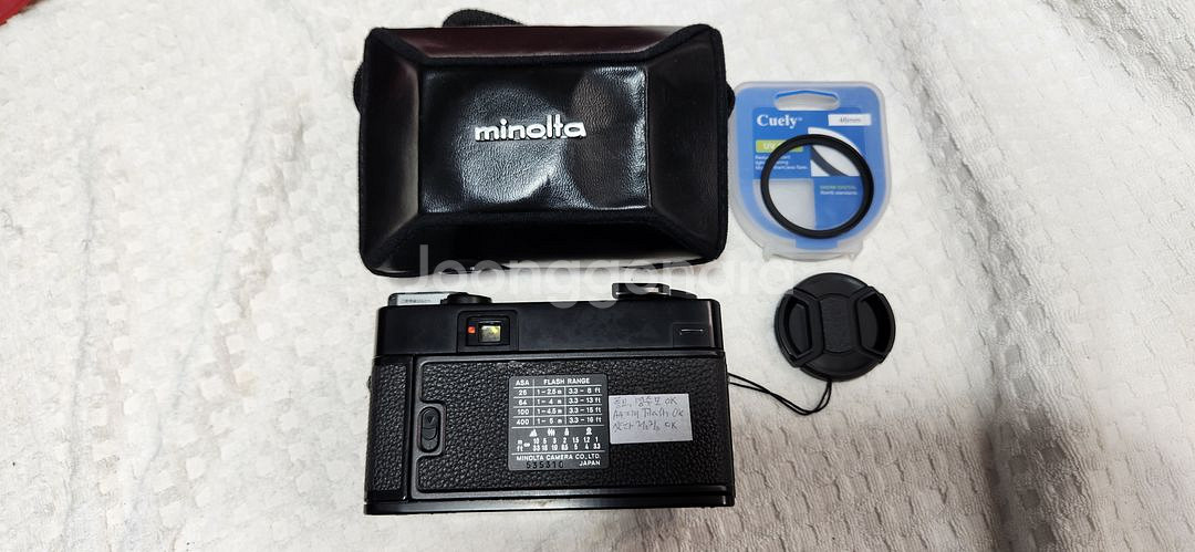미놀타하이매틱 AF(A급),AA개 기능OK,케이스.--2
